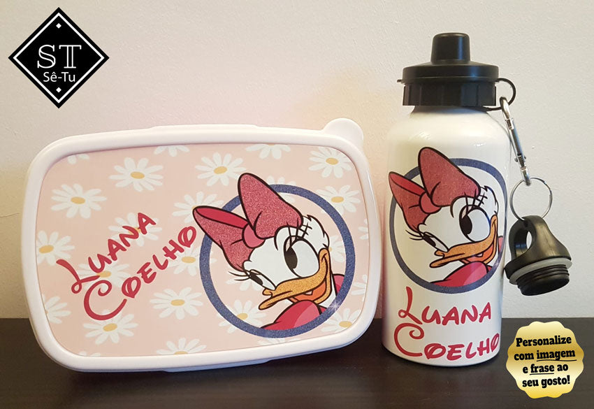 Fiambreira + Garrafa Margarida Disney